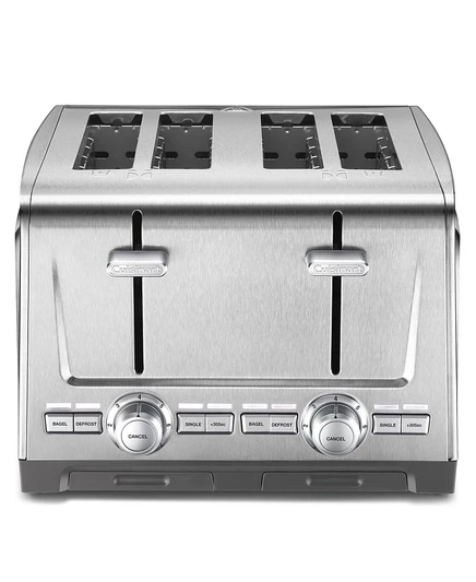 Тостер Cuisinart CPT-1800 на 4 ломтика с широкими слотами, черный