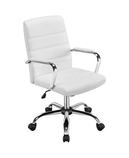 Офисное кресло Yaheetech Mid-Back из искусственной кожи для руководителей