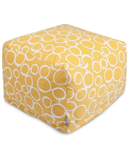 Пуф Majestic Home Goods Fusion, желтый