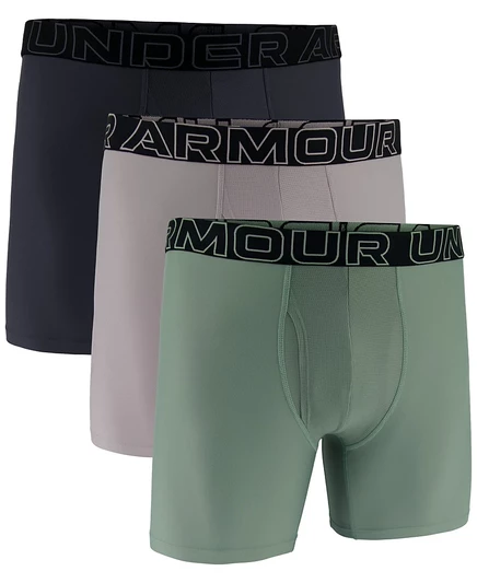 Мужские боксеры under armour 3 шт. 6 дюймов, серые