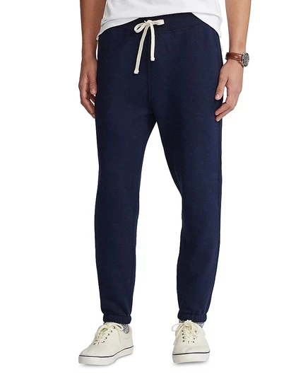 Мужские флисовые штаны Polo Ralph Lauren Signature, синие