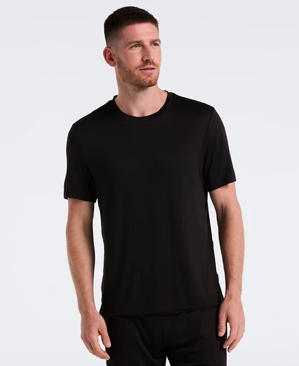 Мужская пижамная футболка Perry Ellis Portfolio, черная