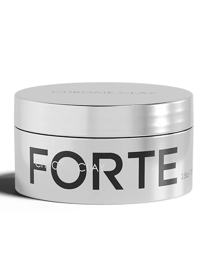 Глина FORTE SERIES Chrome Clay матовая, 75 мл, серая