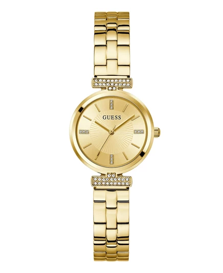 Женские наручные часы Guess 28 мм, золотистые