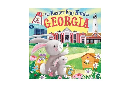 Книга The Easter Egg Hunt in Georgia Laura Baker, твердый переплет