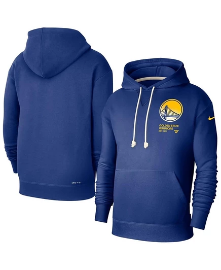 Мужское худи Nike Golden State Warriors Courtside, синее