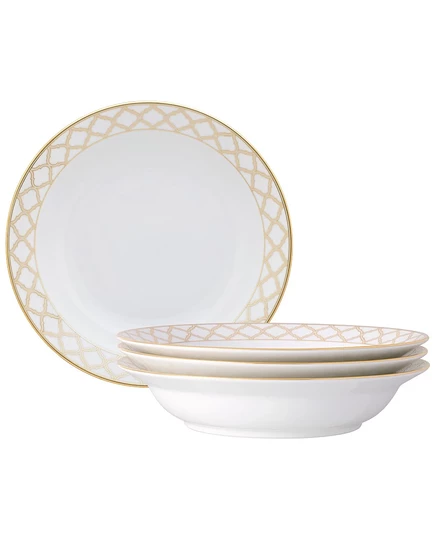 Набор мисок Noritake Eternal Palace, 4 шт., с золотой каймой