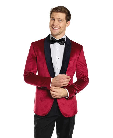 Мужской пиджак Opposuits Deluxe, бордовый