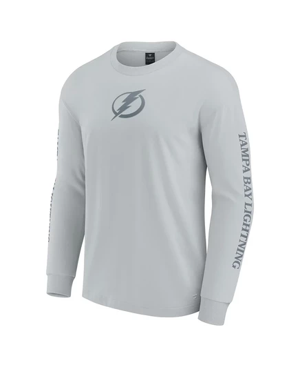 Мужская футболка Fanatics Tampa Bay Lightning, серая