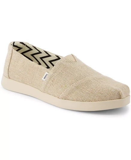 Женские мокасины TOMS Alpargata Plus без застежки natural undyed heritage canvas