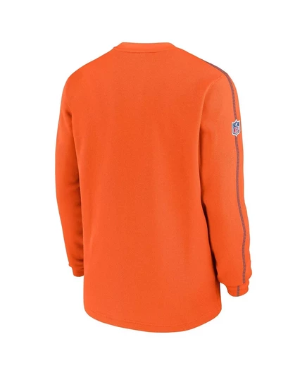 Мужская кофта Nike Coach Denver Broncos с вышивкой, оранжевая