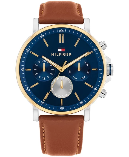 Мужские часы Tommy Hilfiger Multifunction, коричневые