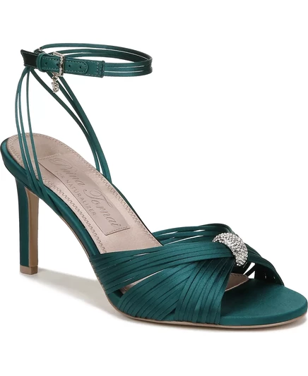 Pnina Tornai для модельных босоножек Cariad с ремешком на щиколотке envy green satin