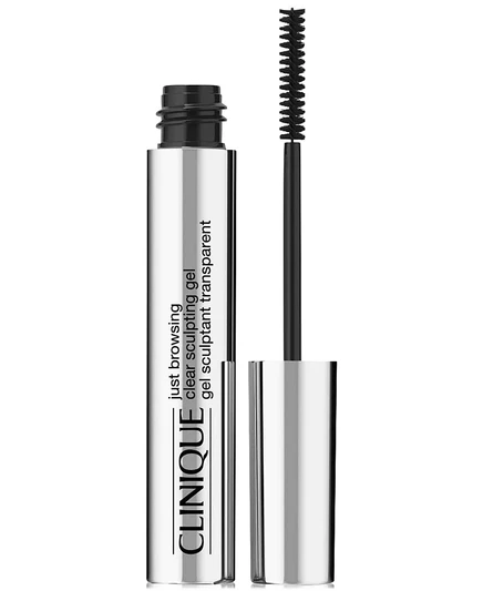 Clinique Just Browsing Прозрачный моделирующий гель для бровей на 12 часов, 9 мл, белый