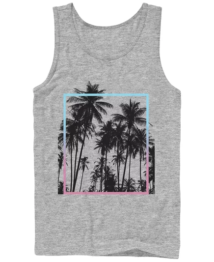  Мужская универсальная майка без рукавов Additude Paradise Palms athletic heather