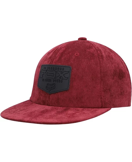 Мужская кепка Fox Fixated snapback, бордовая
