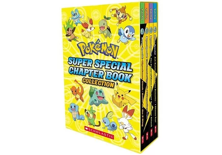 Набор книг pokémon super special, 4 тома, твердый переплет