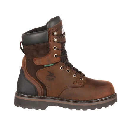 GEORGIA BOOT Мужские водонепроницаемые рабочие ботинки Brookville 8"