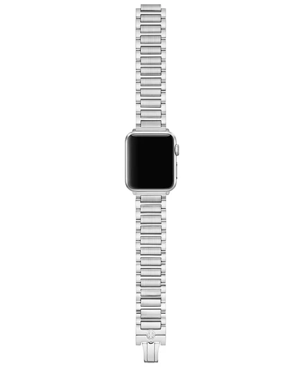 Женский браслет Tory Burch The Kira для Apple Watch 38–46 мм, серебристый