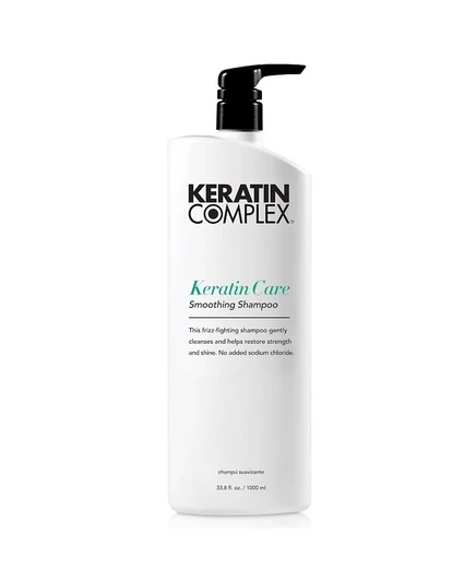 Разглаживающий шампунь с кератиновым комплексом Keratin Care, 33,8 унции. белый