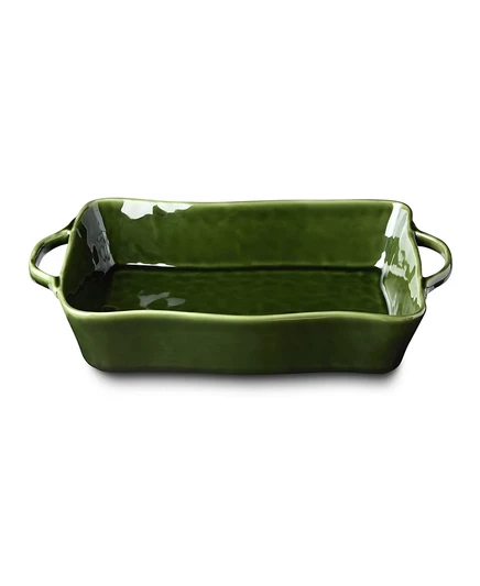 Форма Certified International Verde прямоугольная, керамическая, 2,8 л, зеленая