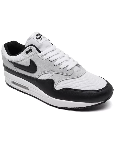  Мужские повседневные кроссовки Air Max 1 Essential от Finish Line white, platinum, black