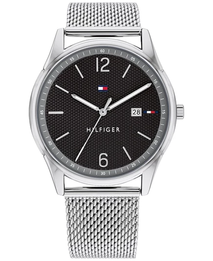Мужские часы Tommy Hilfiger 42 мм, черные