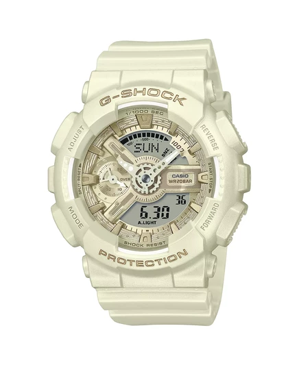  Женские часы Baby G из белой смолы, 45,9 мм white