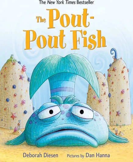 Книга The Pout-Pout Fish Deborah Diesen, картонная, 2–5 лет
