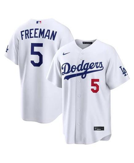 Мужской джерси Nike Freddie Freeman Dodgers Home, белый