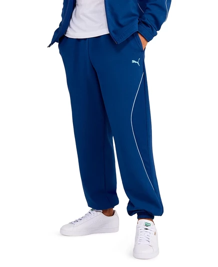 Мужские спортивные брюки Puma Sport, прямого кроя, синие