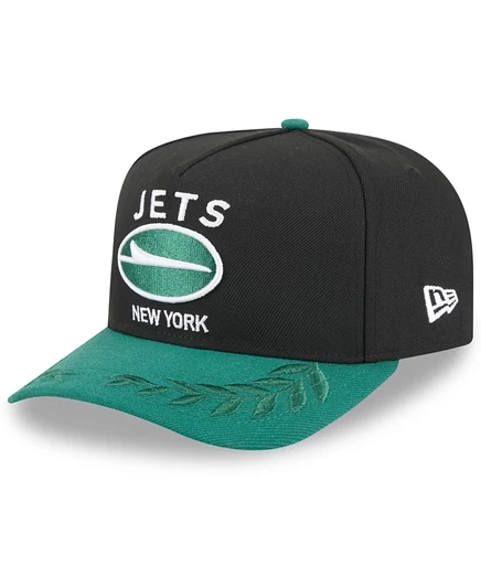 Мужская кепка New Era 9FIFTY New York Jets, черно-зеленая