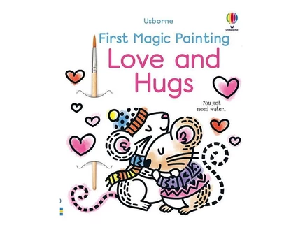 Водная раскраска Love and Hugs Abigail Wheatley, 3–6 лет