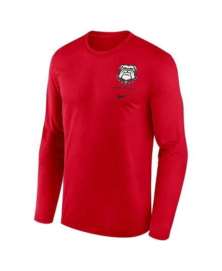 Мужская футболка Nike Legend Dri-FIT Georgia Bulldogs, красная