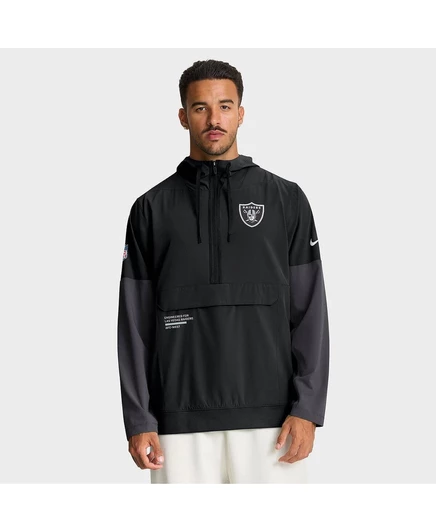 Мужской анорак Nike Las Vegas Raiders Sideline, черный