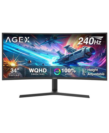 Монитор Z-Edge AG34P 34″ UWQHD 3440×1440 21:9, 240 Гц