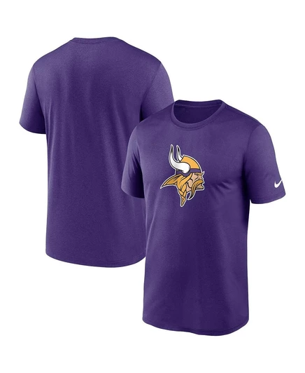 Мужская фиолетовая футболка с логотипом Minnesota Vikings Legend Performance purple