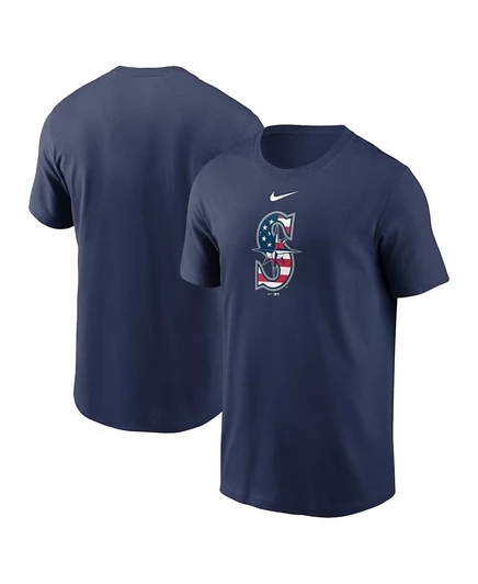 Мужская футболка Nike Seattle Mariners Americana, синяя