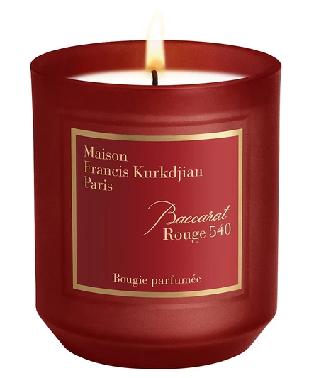 Ароматическая свеча Maison Francis Kurkdjian Baccarat Rouge 540, 10,5 унций. белый