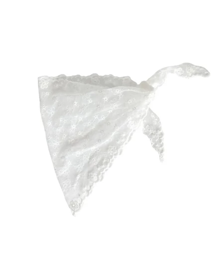 Женская косынка Headbands of Hope Delicate Lace кружевная, белая