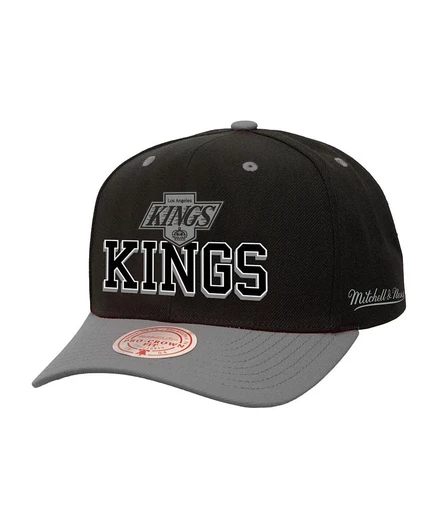 Мужская бейсболка Mitchell & Ness Kings, черно-серебристая