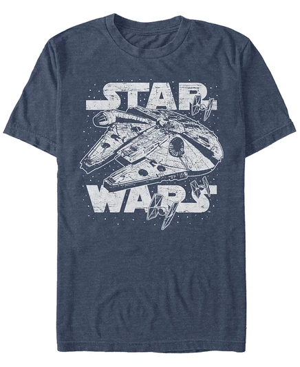 Мужская футболка Fifth Sun «Millennium Falcon», синяя