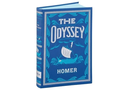 Книга «Одиссея» Гомер Barnes & Noble, белая