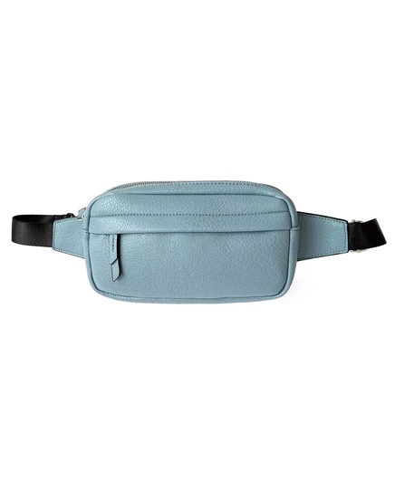  Поясная сумка с сетчатым ремешком powder blue