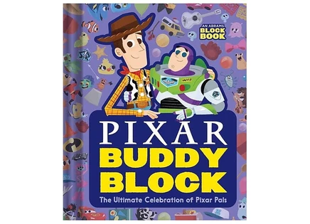 Pixar Buddy Block, картонная книга о героях Pixar