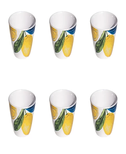 Набор соусников Abode Homewares Lemon Orchard, 6 шт., желтые