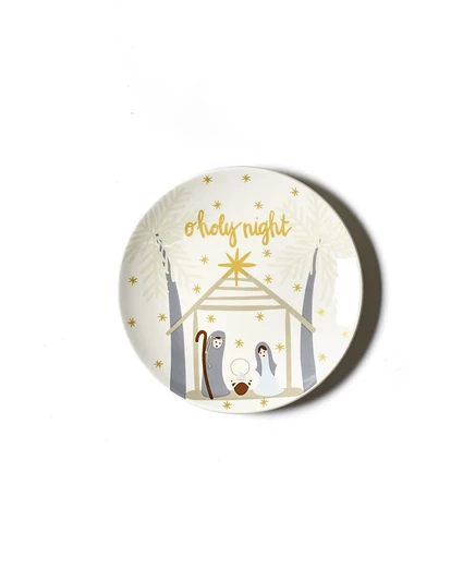 Салатная тарелка Coton Colors «Nativity» 20 см, белая