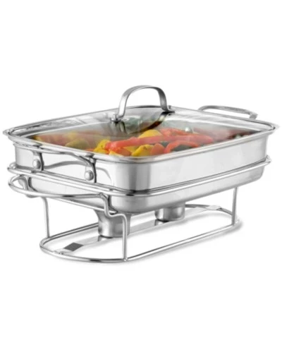 Сервировочный лоток Cuisinart 4,7 л с крышкой, стальной