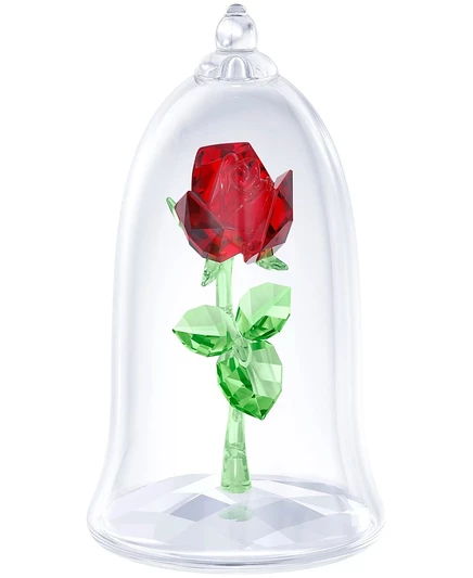 Фигурка Swarovski Enchanted Rose, красная