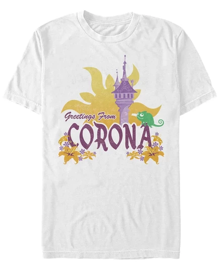Мужская футболка с коротким рукавом Fifth Sun от Corona Destination Crew white